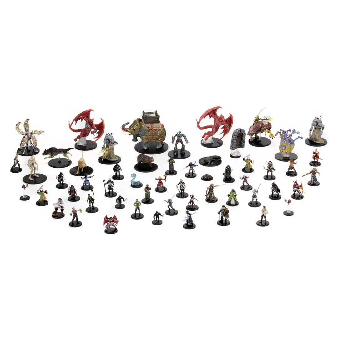 Rubie's WZK73110 D&D Icons of The Realms: Waterdeep Heist Dungeons & Dragons Animales Accesorios, Bayas o Rojo, 4
