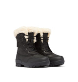 Sorel Torino Parc Boot WP, Botas de invierno, Mujer, Black Sea Salt Torino 2, 36 EU