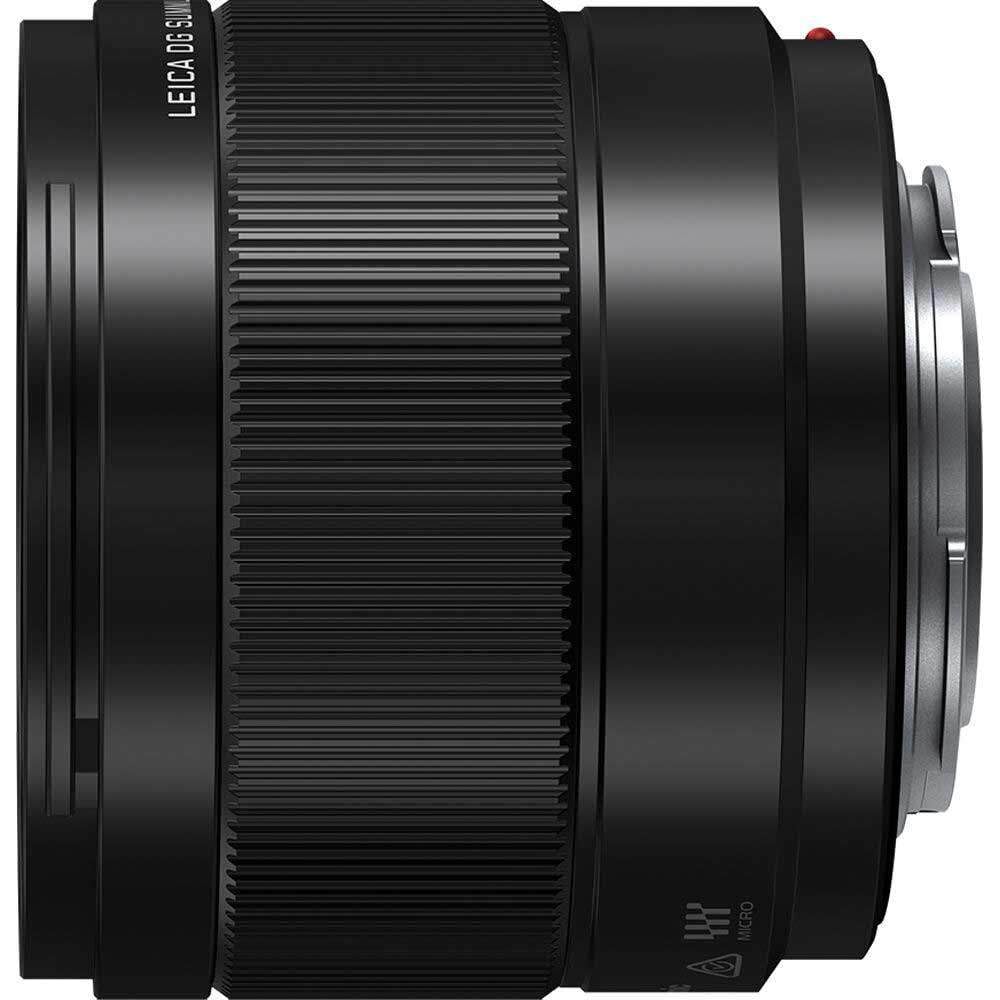 Panasonic Objectif Lumix G 9 mm Leica f/1.7 DG Summilux Micro 4/3 H-X09E, Negro