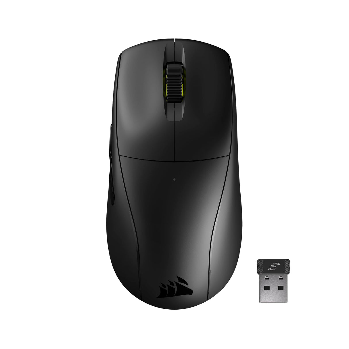 Corsair M75 Air Wireless Ratón Ultraligero para Juegos – 2.4GHz & Bluetooth – 26,000 PPP – hasta 100 Horas de Batería – Compatible con iCUE – Negro