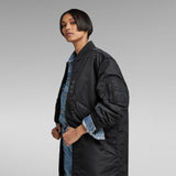 G-Star Para Mujer Long Bomber wmn, Negro (dk black D23543-C143-6484), XS
