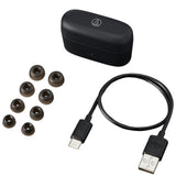 Audio-Technica ATH-CKS30TW+ Auriculares inalámbricos (Negro)