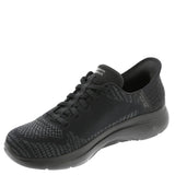 Skechers Zapatillas sin Cordones Go Walk Arch Fit 2.0 para Hombre - Grand Select 2, Negro/Negro, 42 EU