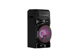LG XBOOM RNC5 - Altavoz Bluetooth, Alta Potencia, Portátil, USB, Funciones DJ, Karaoke, con Luces LED Variables, Amplia Conectividad, El Sonido Absoluto, 3 Altavoces, Color Negro