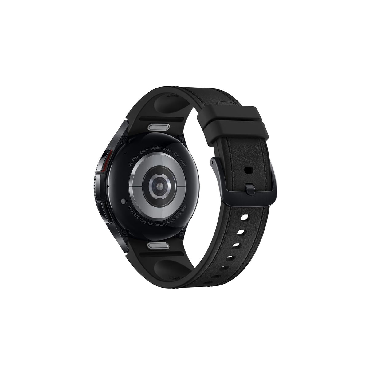 Samsung Galaxy Watch6 Classic Bluetooth, 43 mm + Correa de recambio - Smartwatch, Control de Salud, Seguimiento Deportivo, Batería de Carga Rápida, Negro (Versión Española)