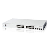 Cisco Switch Inteligente Catalyst 1200-24T-4G, GE de 24 Puertos, SFP GE 4x1, protección Limitada de por Vida (C1200-24T-4G)