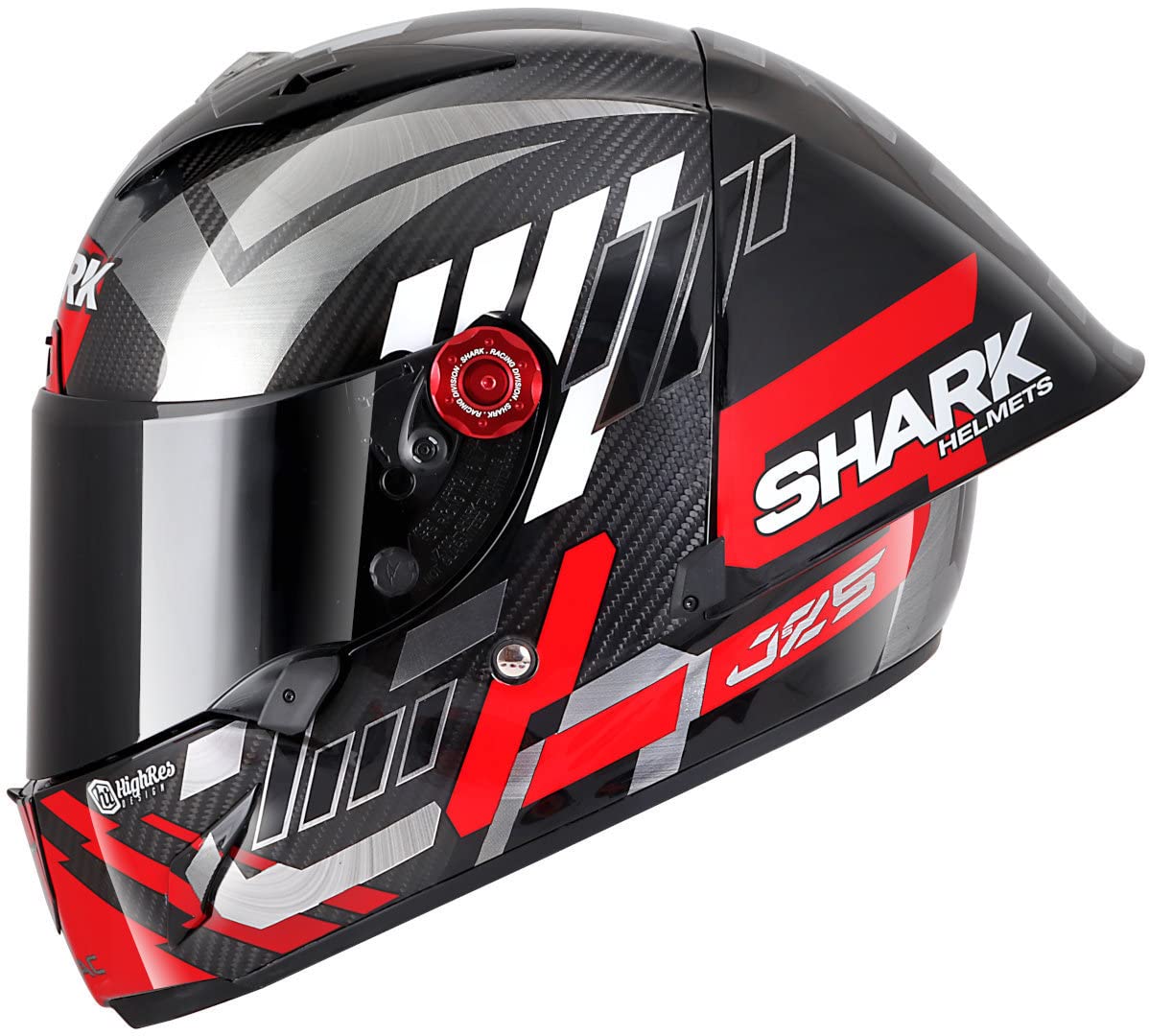 Shark, Casco integral moto RACE-R PRO GP 06 Replica Zarco Winter Test carbon DUR, L