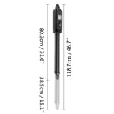 VEVOR Abridor Automático de Puerta Batiente Doble Largo de 18 pies Abridor de Puerta Automátio 880 libras con Control Remoto Empujar/Tirar Para Abrir Abridor de Puerta Batiente Doble 16 mm/s