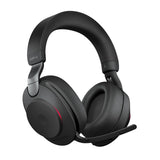 Jabra Evolve2 85 Auriculares Inalámbricos Estéreo con Cancelación de Ruido - Certificados para plataformas UC - Batería de Larga Duración - Adaptador Bluetooth USB-A - Negro