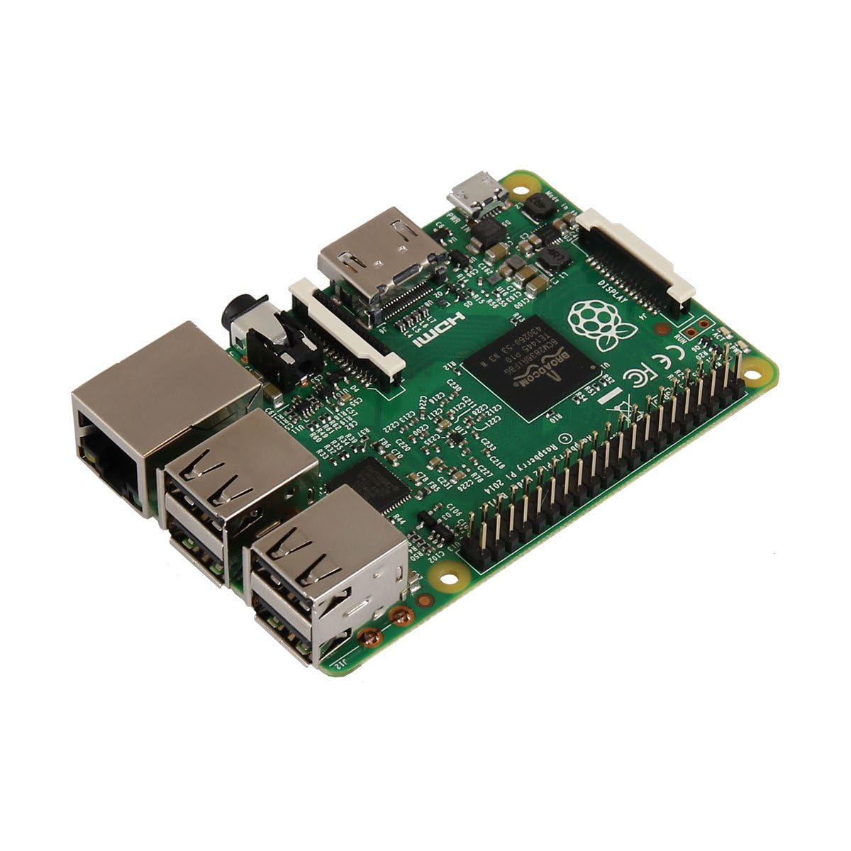 Raspberry Pi 2 Model B - Placa Base (Arm Quad-Core 900 MHz, 1 GB RAM, 4 x USB, HDMI, RJ-45)