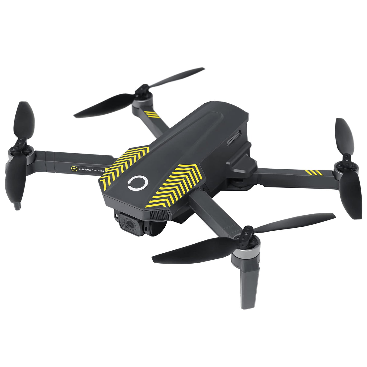 OVERMAX X-BEE Drone teledirigido con cámara 4K FPV Live con WiFi 5 GHz, Alcance 600 metros, Velocidad hasta 40km/h, GPS Clase C0, Batería 1820mAh, Luces LED, Zoom avanzado, 4 hélices de repuesto