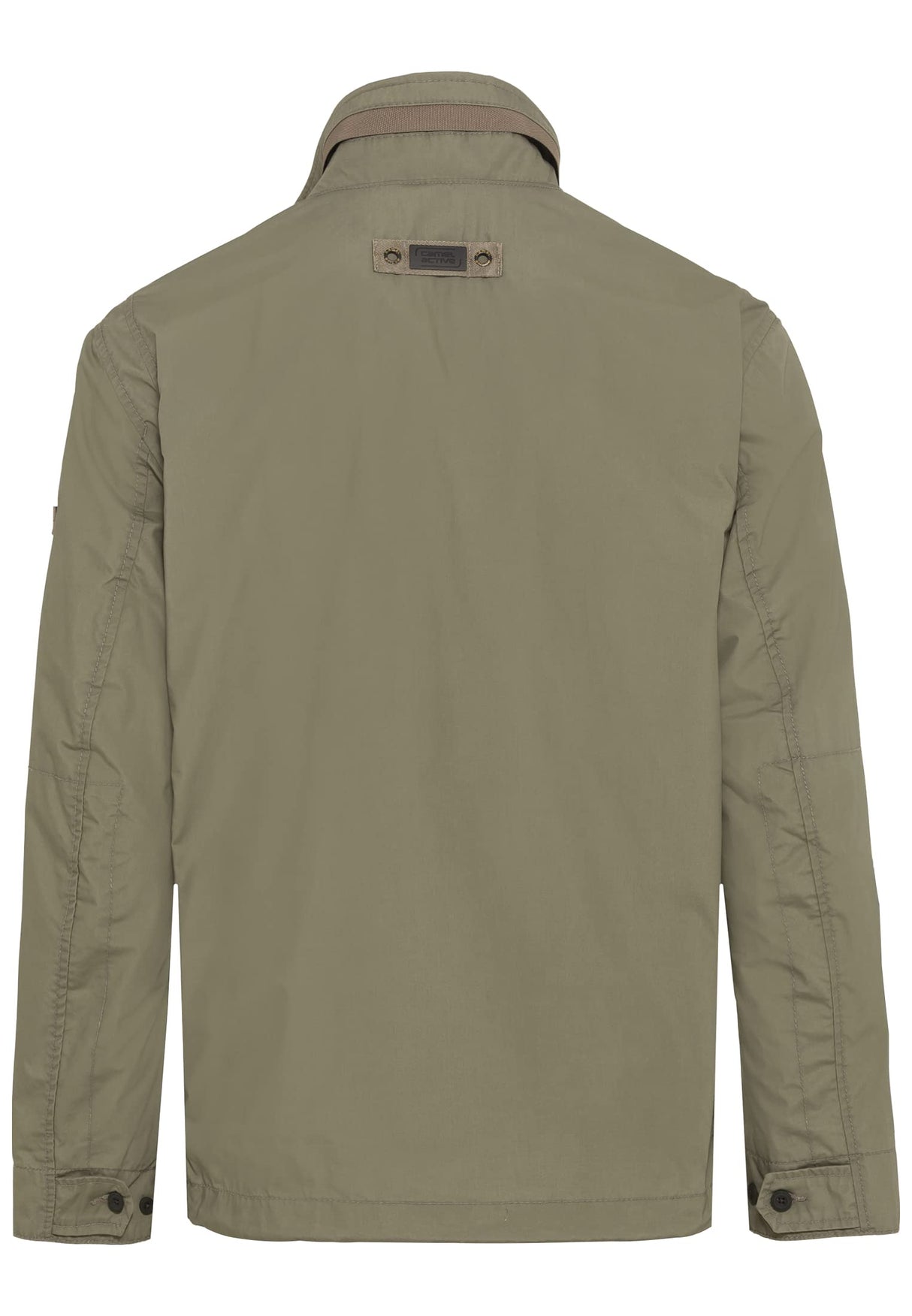 camel active Chaqueta Bomber con Cuello Alto Blusa, marrón, 48 para Hombre