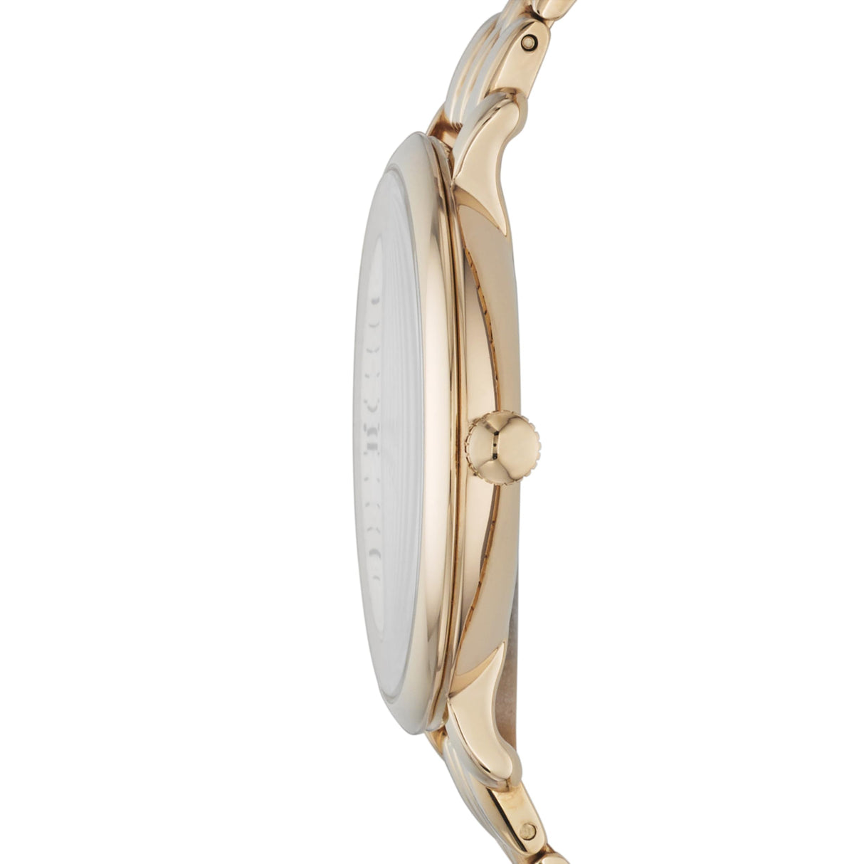 Fossil Jacqueline Reloj para mujer, movimiento de cuarzo con correa de acero o piel, Tono oro y blanco, 36MM