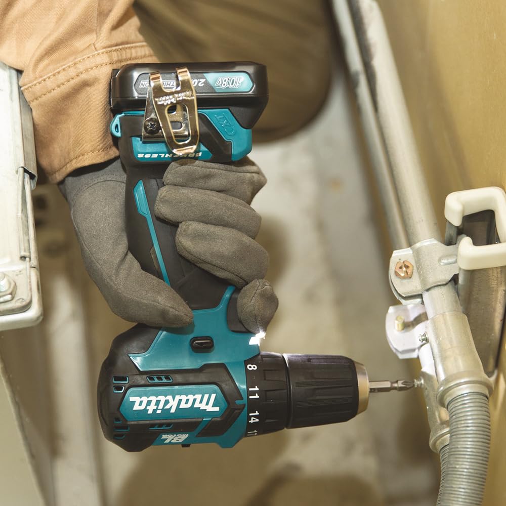 Makita - Taladro atornillador 10,8v 2,0ah 2 bateria li-ion diámetro 21