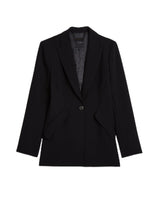 Ted Baker Manabl Single Breasted Tailored Blazer, Negro, 40 para Mujer