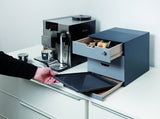 Durable 338558 Caja para café COFFEE POINT BOX para organizar cápsulas de café, sobres de azúcar,cucharillas, servilletas, bolsas de té y mucho más, antracita