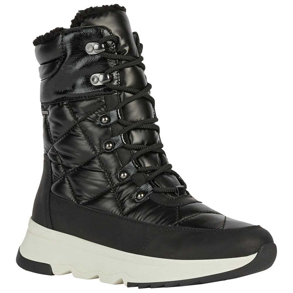 Geox D Falena B Abx B, Botines para Mujer, Negro (Black), 36 EU