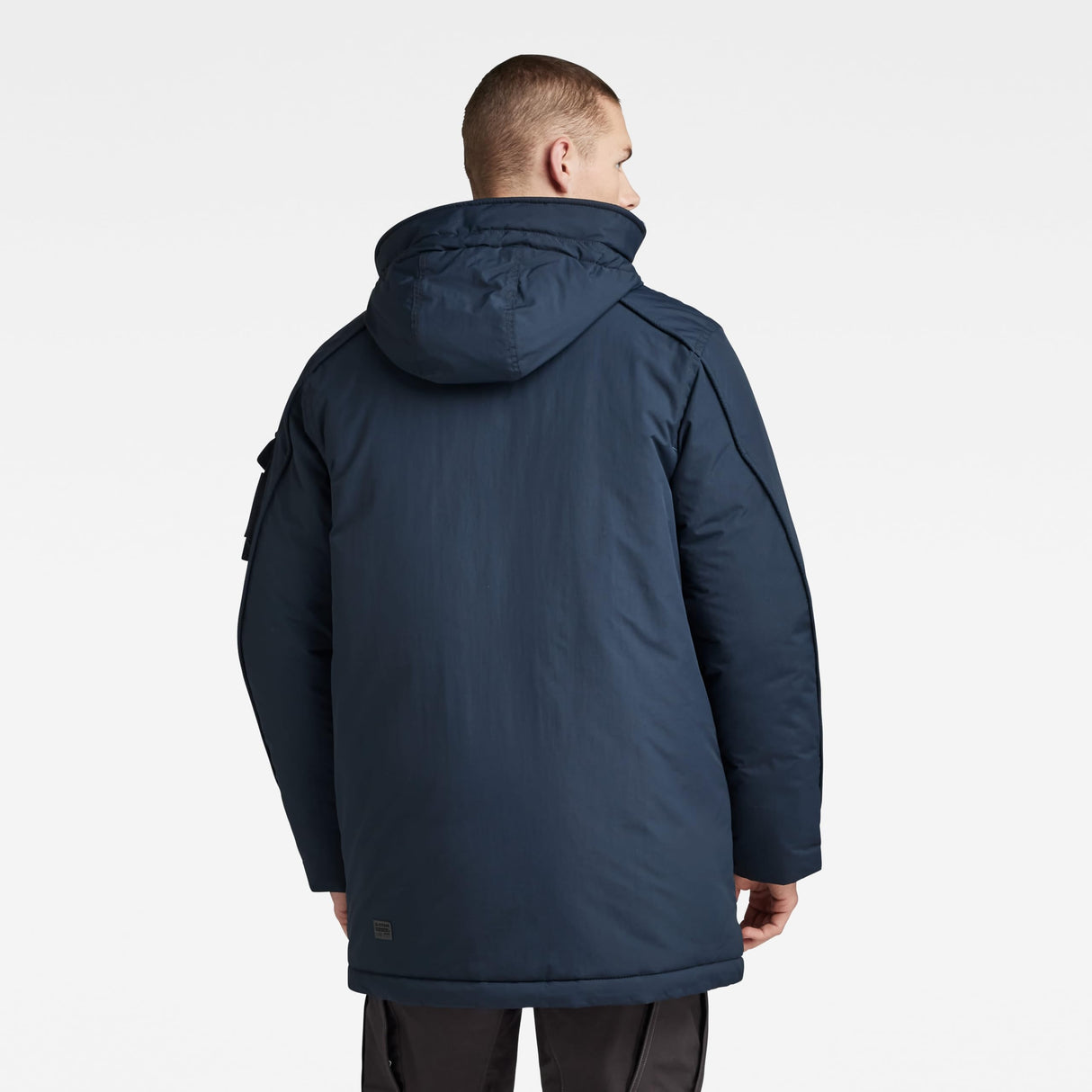 G-Star Para Hombre Parka Vodan Padded Hooded, Azul (salute D22713-D419-C742), L