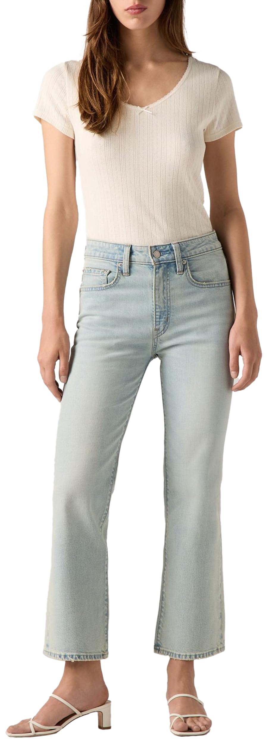 Levi's 725 Authentic Boot Jeans, Can You Kick IT, 26W / 31L Mujeres