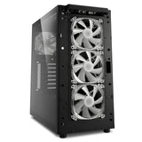 Sharkoon TG6M RGB - Caja de Ordenador, PC Gaming, Semitorre ATX, Negro