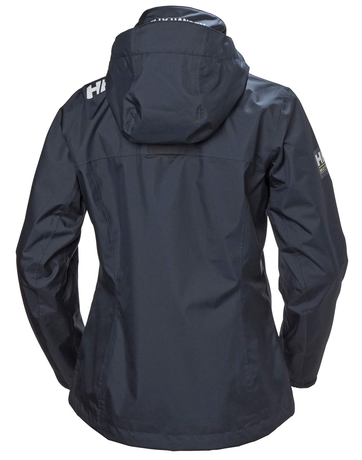 Helly Hansen W Crew Hooded Jacket Chaqueta, Azul marino, XS Mujer
