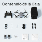 Ameta Drone con Camara 4K Adultos, S50 Lite GPS Profesional Dron con Cámara/Retorno Automático/ 50 Minutos de Vuelo/Sigueme/Modos Inteligentes/Gestos Control/ 500m Alcance, Menos de 249g