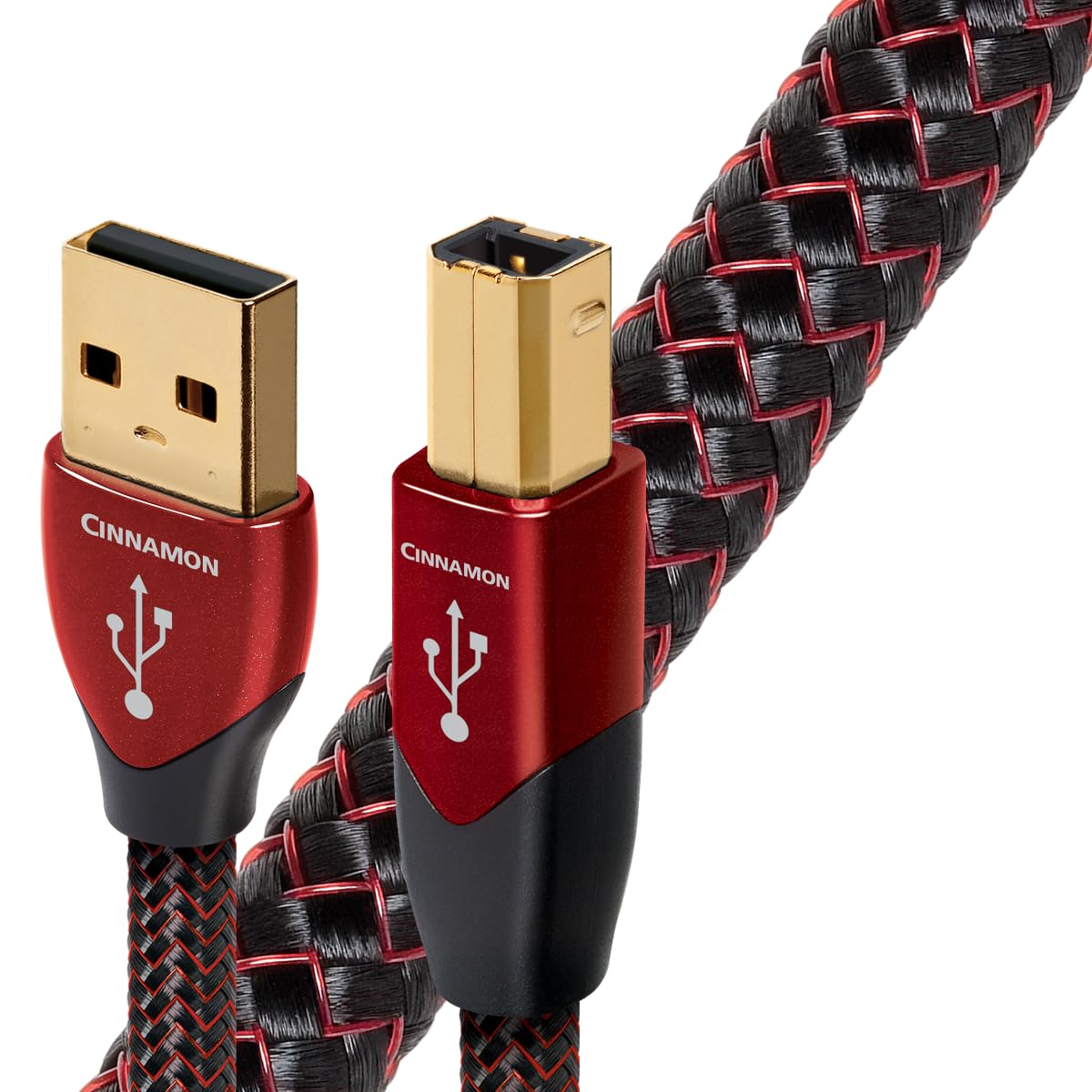 AudioQuest 3m Cinnamon USB A-B - Cable USB (2.0, USB A, USB B) Negro