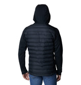 Columbia Hombre Sudadera con Capucha Y Cremallera, Black, S