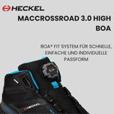 Heckel MACCROSSROAD 3.0 Botas de seguridad - Cierre BOA - Negro - Talla 45