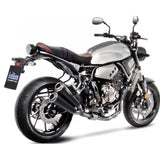 Sistema de escape completo LeoVince SBK GP DUALS, acero inoxidable para Yamaha XSR 700 modelo 2016-2020