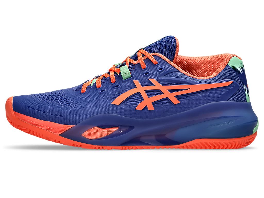 ASICS Gel-Resolution X Padel, Sneaker Hombre, Dark Cobalt Vivid Coral, 44 EU