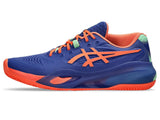 ASICS Gel-Resolution X Padel, Sneaker Hombre, Dark Cobalt Vivid Coral, 44 EU