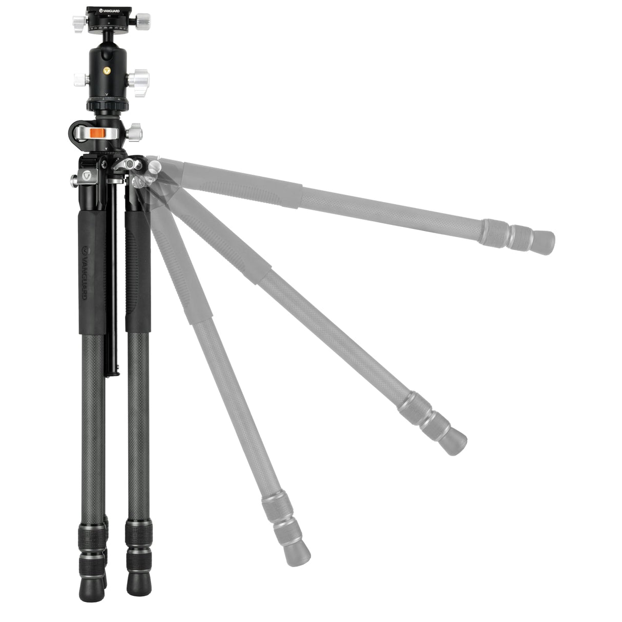 Vanguard Veo 3+ 303CBS - Trípode de Carbono descentrable con rótula de Bola 2 Ejes