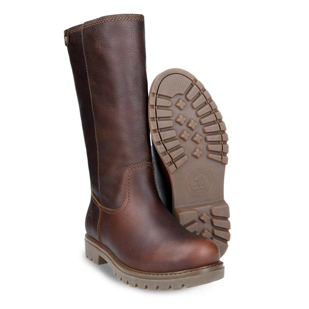 Panama Jack Bambina, Botas Altas hasta la Rodilla Mujer, Castaño, 37 EU
