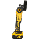 DEWALT DCG405P3-QW - 125mm Cordless Grinder 18V 3 Batteries 5.0 Ah Charger and TSTAK Case