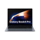Samsung Galaxy Book4 Pro, Ordenador Portátil Ultrafino 14" HDR, Táctil, Intel Core Ultra 7-155H, 16GB RAM, 512GB SSD, Intel ARC Graphics, Windows 11 Home, Gris Moonstone, Teclado QWERTY Español