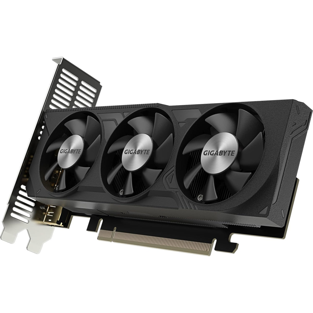 Gigabyte NVIDIA GeForce RTX 4060 OC Low Profile Targeta gráfica - 8GB GDDR6, 128-bit, PCI-E 4.0, 2475MHz Core Clock, 2x DP 1.4, 2x HDMI 2.1a, NVIDIA DLSS 3 - GV-N4060OC-8GL