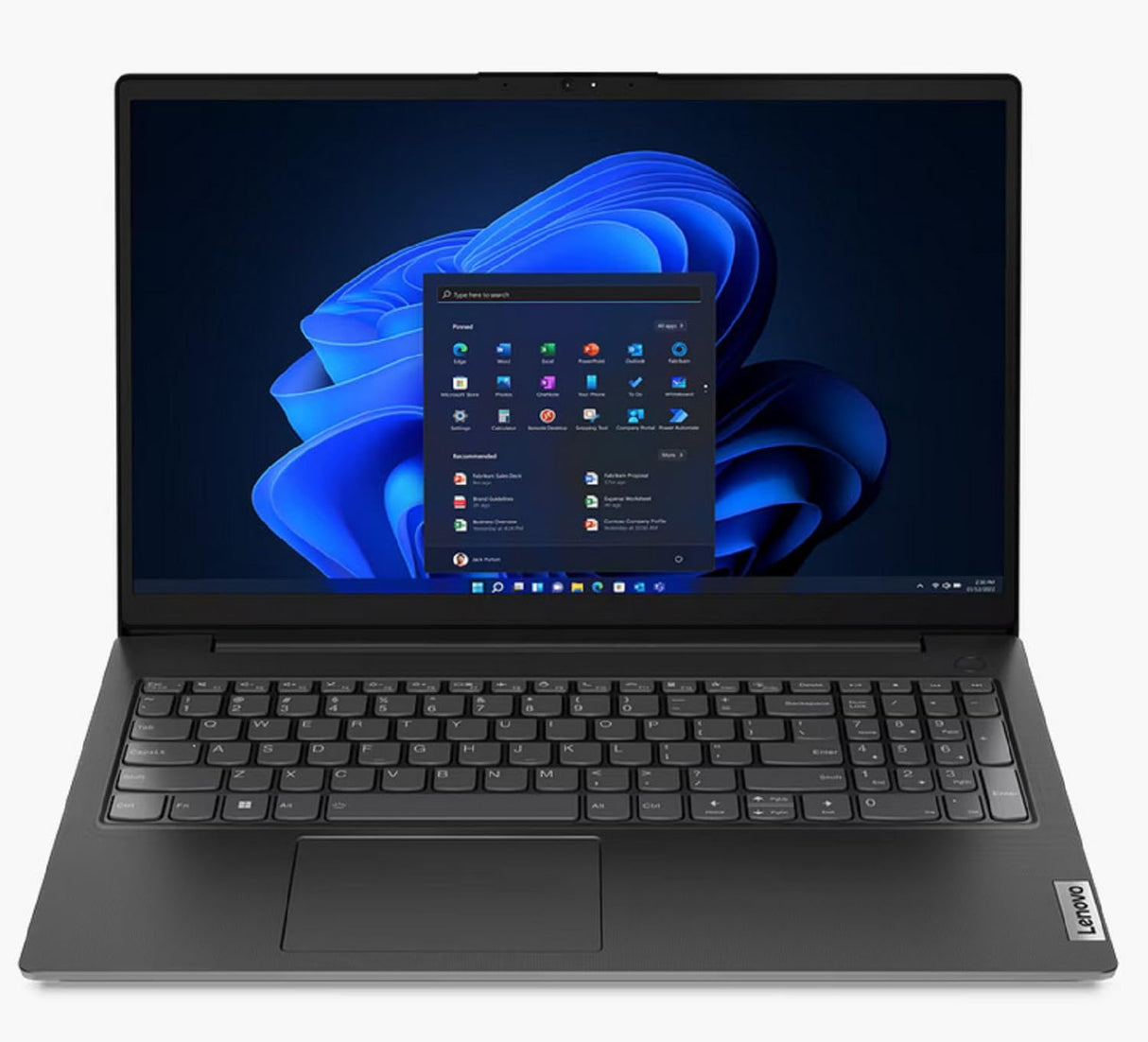 Lenovo V15 G3 IAP - Ordenador Portátil 15.6" FHD, (Intel Core i7-1255U, 8GB RAM, 512SSD, Integrated Intel UHD Graphics 600, W11Pro), Business Black -Teclado QWERTY Español