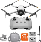 DJI Mini 4 Pro (mando a distancia DJI RC-N2) con accesorios, mini dron plegable con cámara de vídeo 4K HDR para adultos, menos de 249 g, 34 minutos de vuelo, alcance de transmisión de vídeo, C0