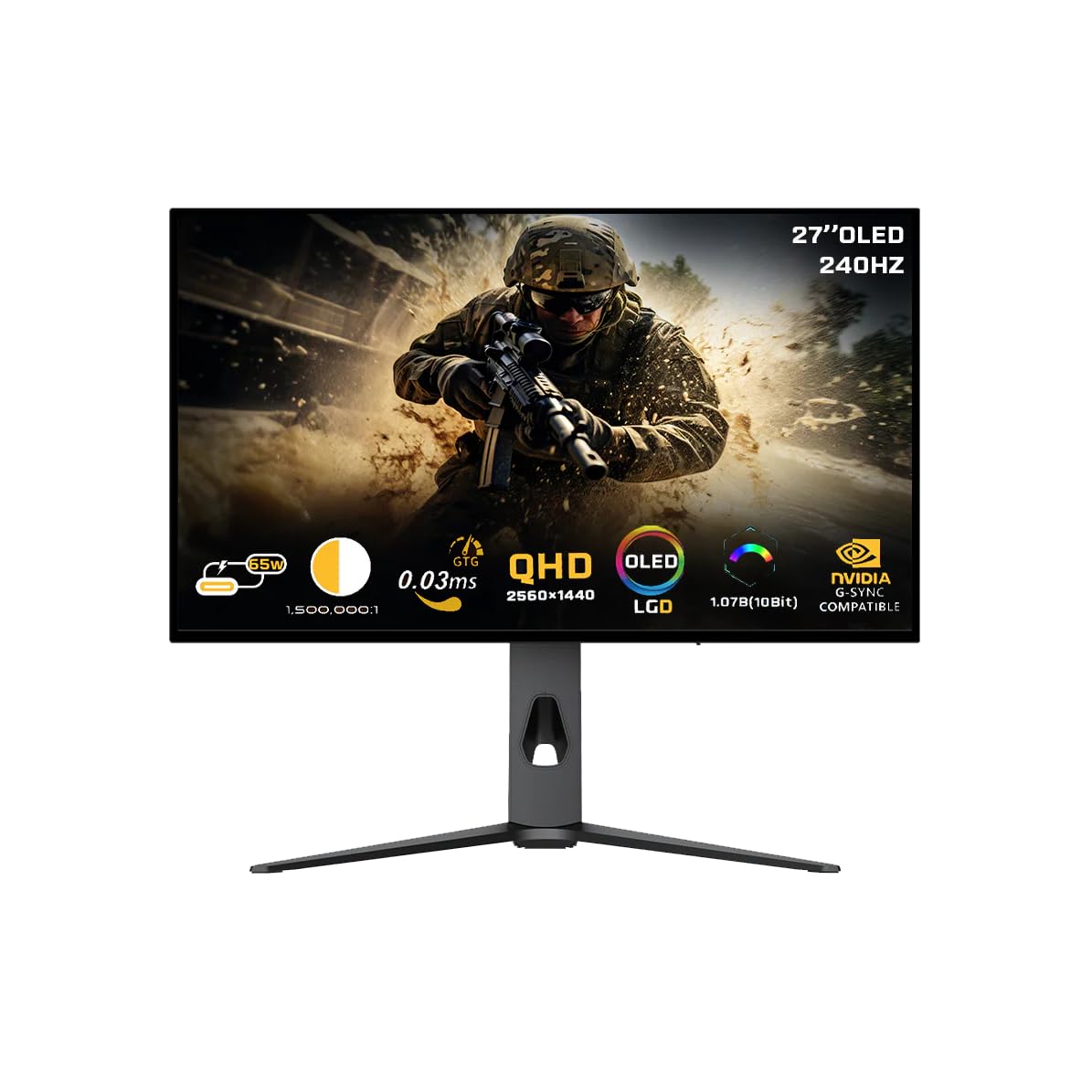 Twisted Minds 27" OLED Monitor 2K QHD 240HZ
