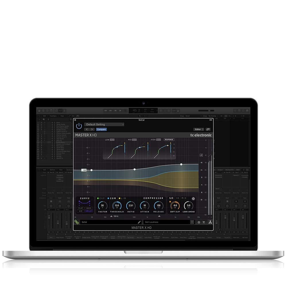 TC Electronic MASTER X HD NATIVE / MASTER X HD-DT Complemento de procesador dinámico multibanda con controlador de hardware dedicado