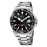 JAGUAR J860/d, Reloj Modelo De La Colección Executive Caja 43 5 Mm Negro Con Correa Acero Par Unisex Adulto, Único, Mm Negro Con Correa De Acero Para Caballero Paquete De 100