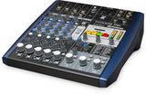 PreSonus StudioLive AR8c Mezclador Analógico/Interfaz de Audio 8 Canales Compatible USB-C/Grabador SD Estéreo