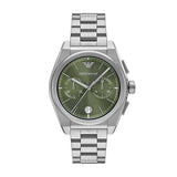 Emporio Armani Hommes Analogique Quartz Montre Avec Bracelet en Acier Inoxydable AR11640