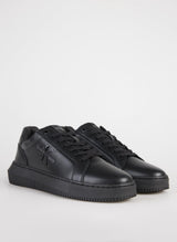 Calvin Klein Sneaker con Suela Cupsole Hombre Chunky Low Calzado, Negro (Triple Black), 43 EU