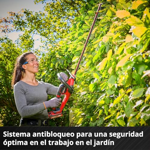 Einhell Professional Cortasetos con batería GP-CH 18/61 Li BL-Solo Power X-Change (18 V, sin escobillas, Longitud de Corte 61 cm, Sistema antibloqueo, Incl. carcaj, sin batería)