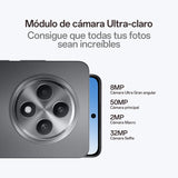 OPPO Reno12FS 4G - Smartphone Libre con IA, 16GB (8GB+8GB) 512GB, Pantalla 2.5D AMOLED 6.7", Cámara 50+8+32 MP, Android, IP64, Batería 5000mAh, Carga Rápida 45W, Cargador Incluido - Matte Grey