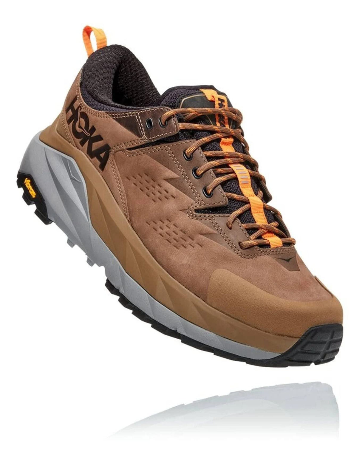 HOKA Sky Kaha Low GTX Men's, Zapatillas de Senderismo Unisex para Adulto, Otter Persimmon Orange, 42 EU