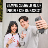 RØDE Wireless Micro - Micrófono inalámbrico Compacto, Dos micrófonos con Estuche de Carga para la creación de Contenido en Smartphone - USB-C, Negro