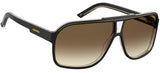 Carrera Gafas de Sol GRAND PRIX 2 BLACK/BROWN SHADED 64/9/130 hombre